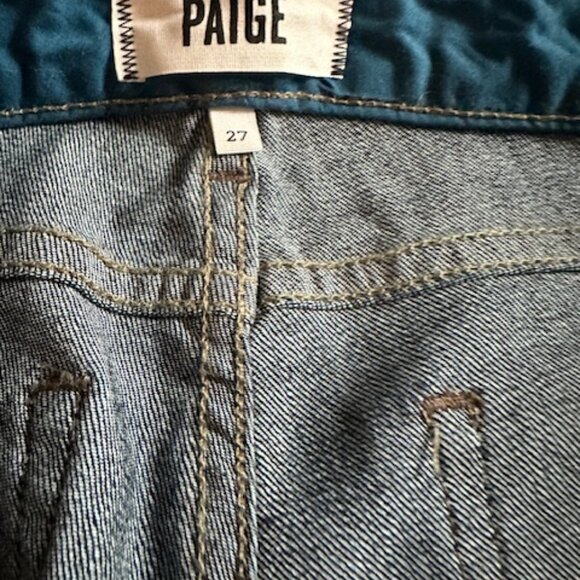Paige Skyline Peg Ankle Jeans size 27 waist - Picture 3 of 4